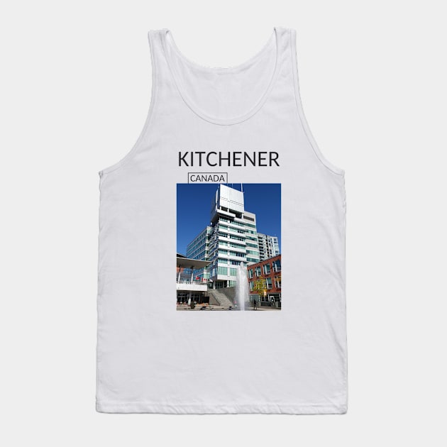 Kitchener Ontario Canada Gift for Canadian Canada Day Present Souvenir T-shirt Hoodie Apparel Mug Notebook Tote Pillow Sticker Magnet Tank Top by Mr. Travel Joy